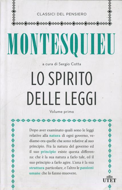Spirito delle leggi