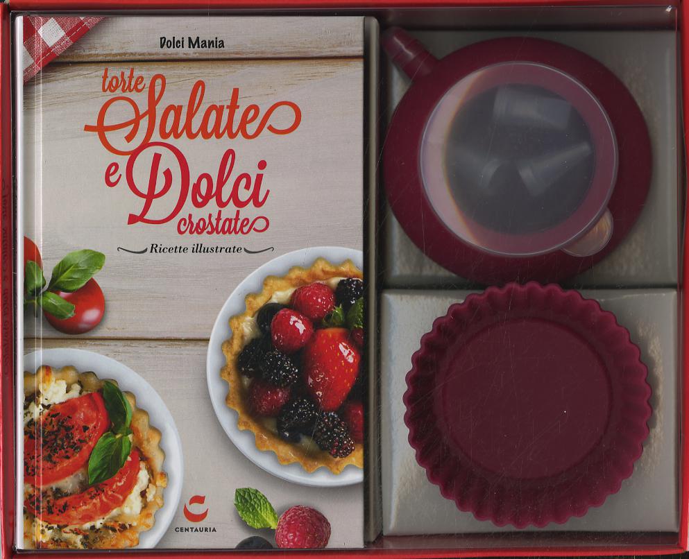 Torte salate e dolci crostate. Con gadget