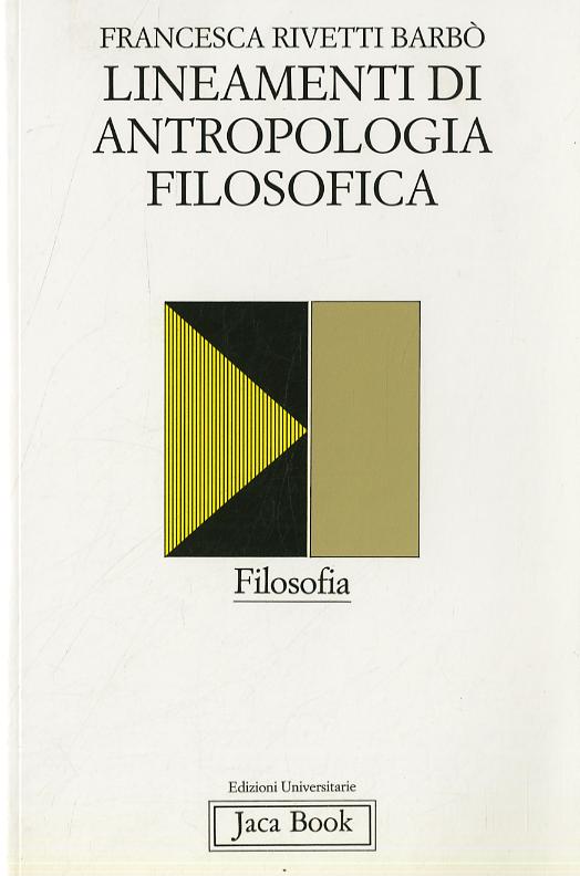Lineamenti Di Antropologia Filosofi