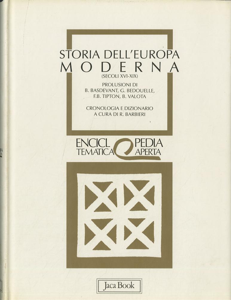 Storia(Fc) Dell'Europa Moderna (Dal
