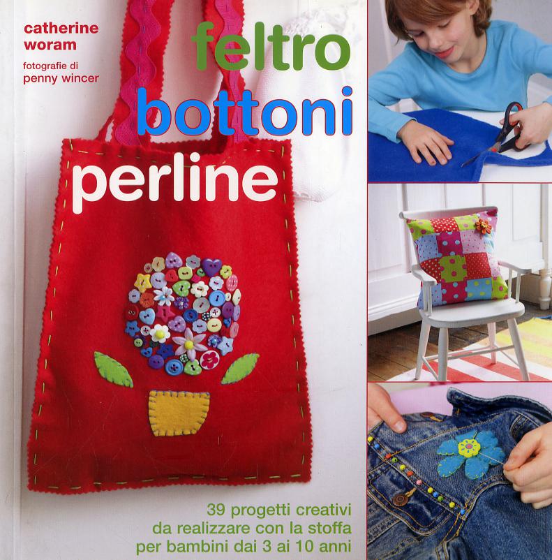 Feltro, bottoni, perline