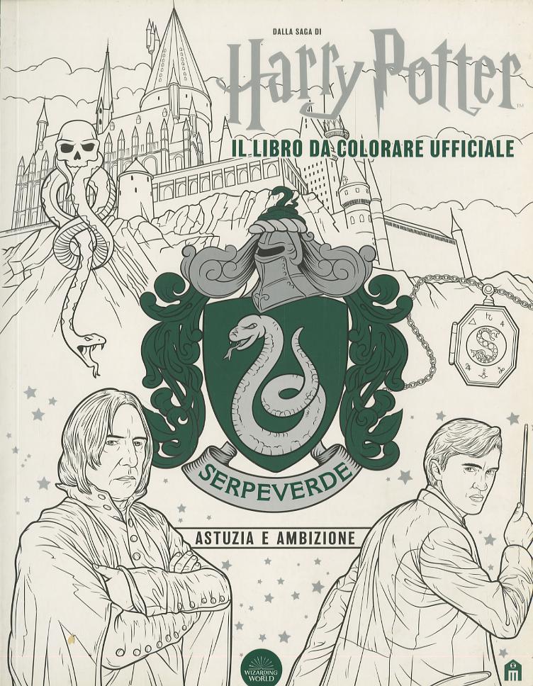 Harry Potter. Serpeverde: astuzia e ambizione. Il libro da colorare ufficiale