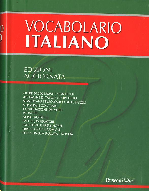 Vocabolario di italiano