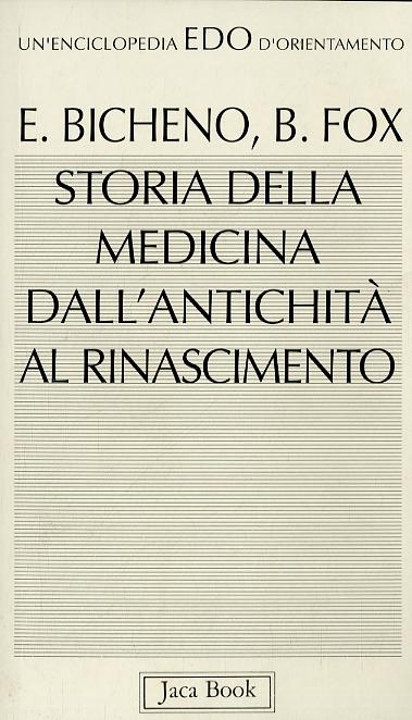Storia Della Medicina Dall Ant (Fc)