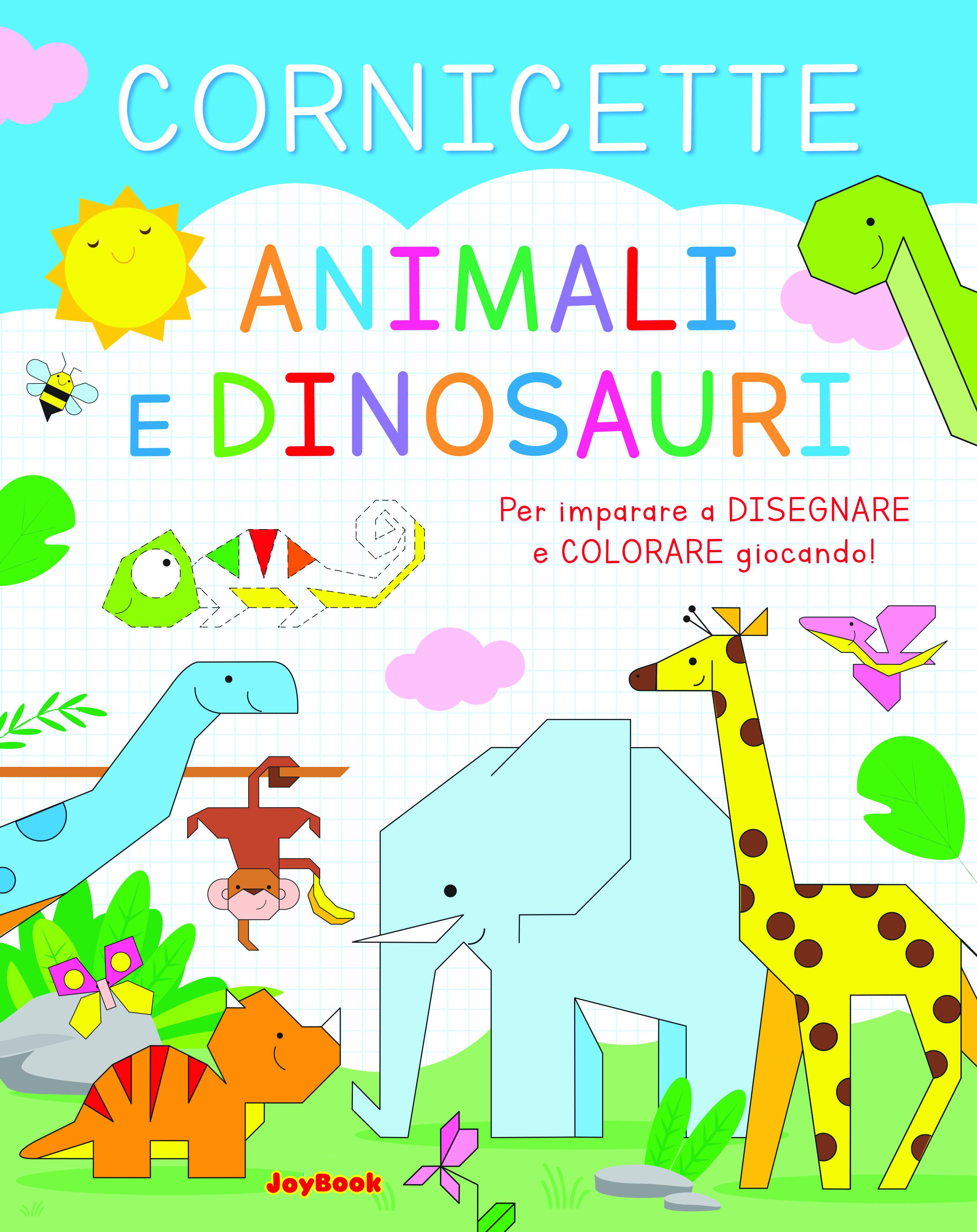 Animali e dinosauri. Cornicette. Ediz. a colori