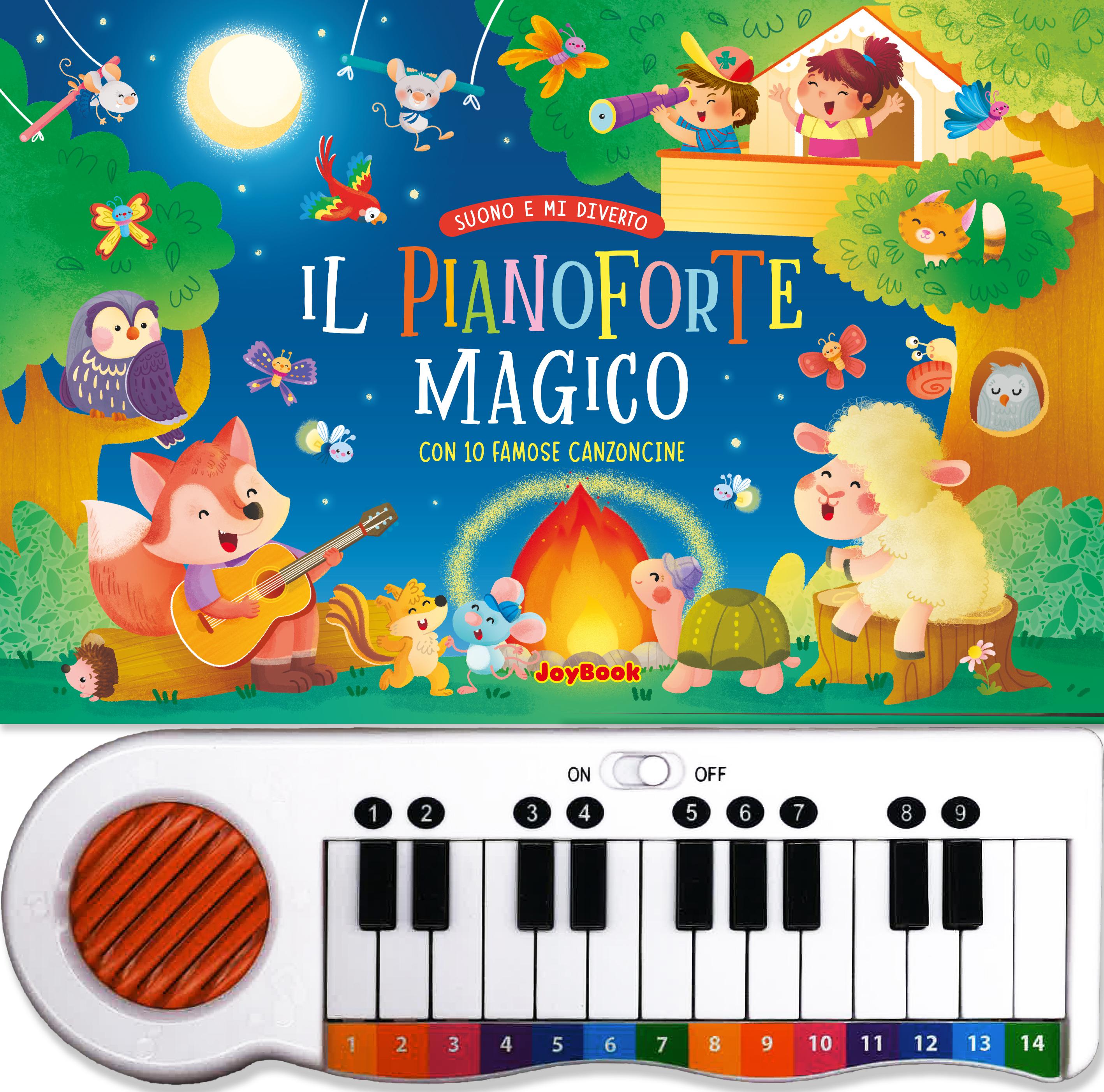 Pianoforte magico con 10 famose canzoncine. Ediz. a colori