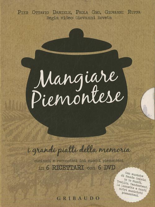Mangiare piemontese 6voll + dvd