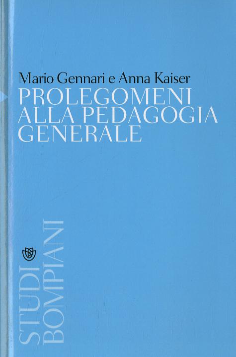 Prolegomeni alla pedagogia generale